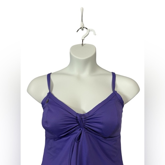 NWOT, LOLË, Two-Piece Swimsuit Set (tankini), XL, Purple ☀️ - Picture 3 of 11